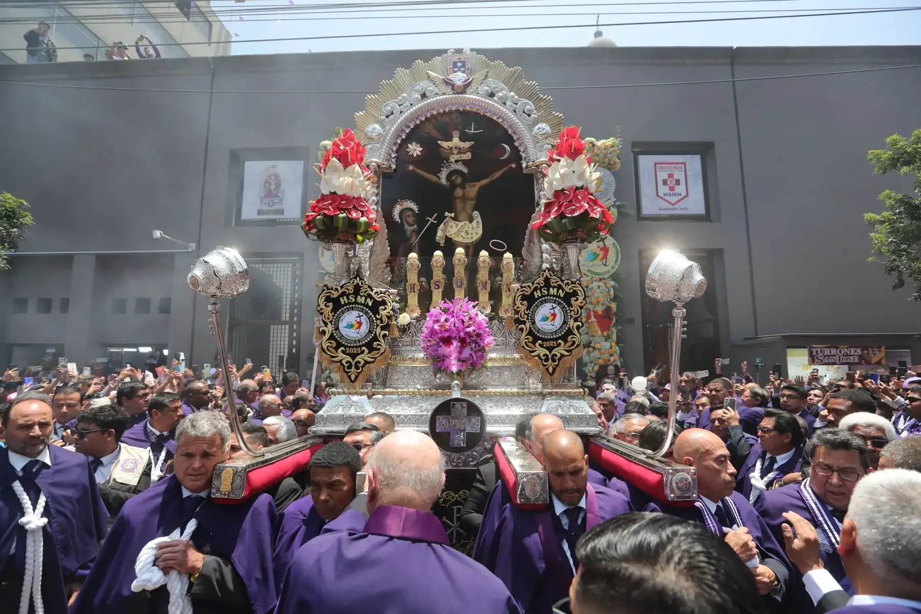 Señor de los Milagros sale este sábado: Indeci pide calma y acordar un punto de encuentro con la familia